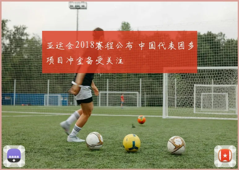 亚运会2018赛程公布 中国代表团多项目冲金备受关注