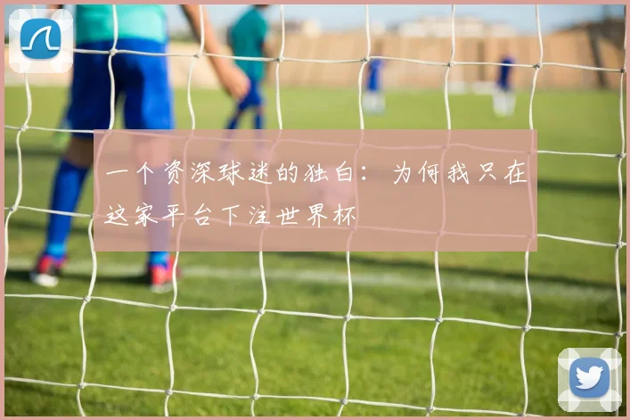 一个资深球迷的独白：为何我只在这家平台下注世界杯